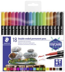 Staedtler Flamaster  3187 TB18   18 szt.