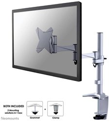 Uchwyt do monitora, stołowy Neomounts FPMA-D1330SILVER 25,4 cm (10'') - 76,2 cm (30'')