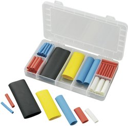 Zestaw rurek termokurczliwych TRU COMPONENTS 1565053, 3:1, 52 Teile