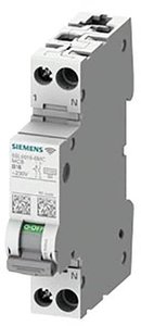 Miniature Circuit Breaker Measuring, Communication AC 230V 6kA, 1+N pole, B, ... Wyłącznik automatyczny Siemens 5SL6013-6MC 5SL60136MC, 2 styki, 13 A