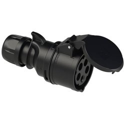 Gniazdo PCE 215-6ttx, 400 V, 16 A, IP44, IP44