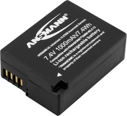 Akumulator do aparatu  Ansmann Akumulator zamienny DMW-BLC12E Napięcie: 7.4 V Pojemność: 1000 mAh