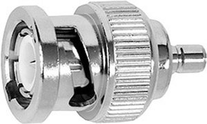 Adapter koncentryk Telegärtner J01008G0038 złącze męskie BNC - złącze męskie SMB  1 szt.