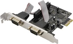 Karta PCIe Digitus DS-30000-1, 2 x DSUB 9-pol