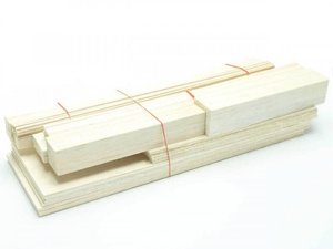 Balsa Economy Bag (pakiet materiałów) Kantówka z balsy Pichler Set  1 szt.