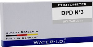 Water-I.D. 50 tabletek DPD N°3 do stosowania w basenach 1 szt. Tabletki Water ID 50 Tabletten DPD N°3 für PoolLAB