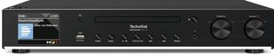 Adapter radia TechniSat DIGITRADIO 143 CD DAB, DAB+, Internet, UKW z pilotem, funkcja budzika czarny