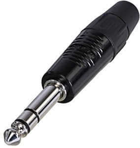 Złącze męskie jack 6,35 mm Rean AV RP3C-BAG RP3C-BAG, złącze męskie, 1 szt.