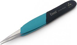 Weller Erem EOOSA Ergonomiczna, bardzo wytrzymała precyzyjna pęseta z prostymi, mocnymi końcówkami do standardowych zastosowań Pęseta precyzyjna Weller Erem®  EOOSA 123.00 mm