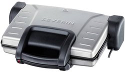 Grill kontaktowy Severin KG2389, 1800 W, czarny, srebrny