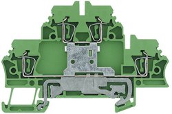 Dwu-/kilkupoziomowy zacisk szeregowy ZDK Weidmüller ZDK 2.5PE 1690000000-1 1 szt.