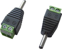 Złącze męskie niskonapięciowe TRU COMPONENTS LT-DC3.5M złącze męskie proste 3.5 mm 1.3 mm 1 szt.