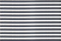 Brzeszczoty, 3 brzeszczoty do drewna i 3 nowe brzeszczoty do metalu, 148 mm, 6 szt.