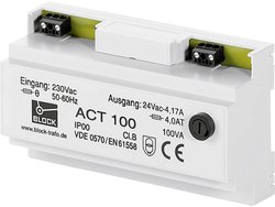 Transformator bezpieczeństwa ACT 25, 230 V 24 V 1.041 A 25VA Block