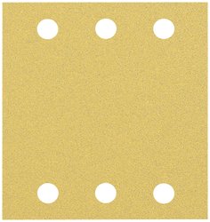Papier ścierny EXPERT C470 z 6 otworami do szlifierki oscylacyjnej, 115 x 107 mm, G 80, 10 sztuk. Papier ścierny do szlifierki Bosch Accessories EXPERT C470 2608900892 115 mm 10 szt.