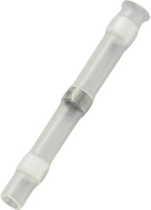 Złącze doczołowe TRU COMPONENTS JFST-1-W 736360, z pełną izolacją , 0.08 - 0.202 mm², 25 mm, 1 szt.