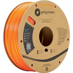 Filament do drukarek 3D ABS Polymaker PE01009, Średnica filamentu: 1.75 mm, 1000 g, pomarańczowy