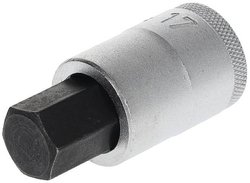 Zestaw wkrętaków w 19 17 - GEDORE 1/2'', wewnętrzny 17-kątny 6 mm Nasadka trzpieniowa 17 mm Gedore IN 19 17 6154040 1 szt.