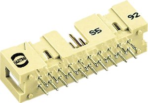 Złącze męskie SEK do lutowania 14pin Harting 09 18 514 6324