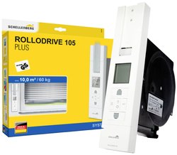 Napęd pasowy rolety Schellenberg 22730 RD105 PLUS Napęd paskowy do rolet RD105 PLUS 23 mm 60 kg