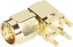 złącze męskie do wbudowania poziomego 50 Ω BKL Electronic 0409060 1 szt. 0409060