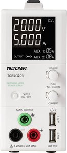 Zasilacz laboratoryjny regulowany VOLTCRAFT TOPS-3205 1 - 20 V/DC 0.25 - 5 A 100 W