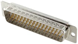 Listwa męska D-Sub encitech DM50-SP-W 2108-0200-05, rzędy: 3, styki: 50, 180 °, 1 szt.