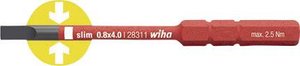 Klinga wymienna Wiha 34582, 6,5 mm, Wielkość: 6,5 mm 75 mm, IEC 60900:2004