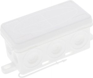 Skrzynka przyłączeniowa Wiska KA 006/5 WH, IP55, (D x S x W) 86 x 44 x 41 mm, czarny (ral 9005), 1 szt.