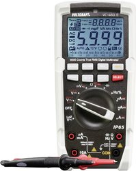 Multimetr cyfrowy VOLTCRAFT VC-460 E IP65 CAT III 1000 V, CAT IV 600 V