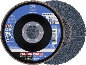 Tarcza lamelkowa PFERD Z Sg Power Steelox 67686115 Średnica 115 mm 10 szt.