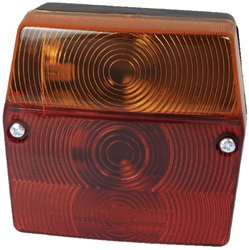 3-komorowe światło bez oświetlenia tablicy rejestracyjnej Światła tylne 12 V, 24 V Fristom 90241 1 szt.