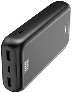 Zasilacz „Performance 20”, 20000mAh, 3 wyjścia: USB-C, 2x USB-A, Anth. Powerbank Hama  20000 mAh Fast Charge LiPo