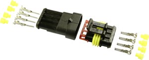 Zestaw Superseal BAAS ES-AMP-SUPERSEAL 4-pol ES14, automotive, piny: 4, 14 A, 1 szt.