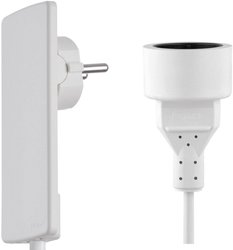 EVOline 151000155300 zasilanie przedłużacz  16 A biały 1.50 m H05VV-F 3G 1,5 mm²