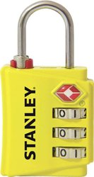 Kłódka STANLEY 81142 393 401 30 mm   TSA z zamkiem szyfrowym