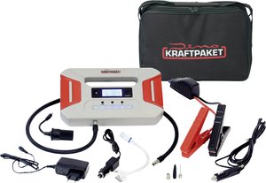 Urządzenie rozruchowe Dino KRAFTPAKET Starthilfegerät , 300 A, 16000 mAh