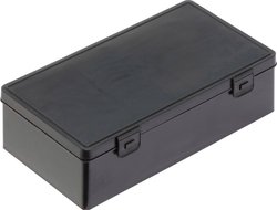 Skrzynka ESD Alutec  2212.060  (S x W x G) 225 x 60 x 125 mm czarny 1 szt.