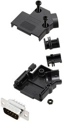 Zestaw listew męskich D-Sub TRU COMPONENTS TCD45PKP09DMPK 7709240, rzędy: 2, styki: 9, 45 °, 1 szt.