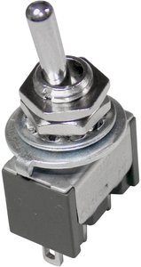 Przełącznik dźwigienkowy NKK Switches M2012SS4W01 M2012SS4W01, 1 x wł/wł, 250 V/AC, 3 A, 1 szt.