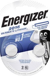 Ogniwo guzikowe Energizer Ultimate 2016 litowe 100 mAh 3 V 2 szt.