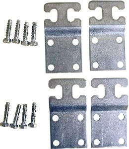 Nakładka mocująca ściany/metalowa MF CAB (4 St.) MF CAB Fibox 8280002 szaro-biały (ral 7035)