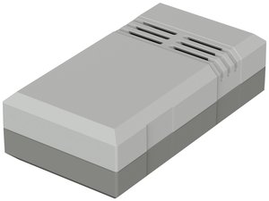 Obudowa elektroniki ELEGANT EG 1030 L Bopla 32103010 polistyrol (EPS) szaro-biały (ral 7035) 100 x 54 x 30  1 szt.