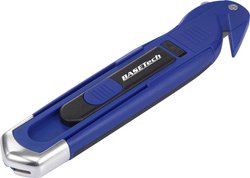 Basetech Bezpieczny nóż 2 w 1 / obcinak do folii / nóż do kartonu BT-2206462