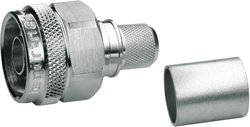 Złącze N Telegärtner J01020A0110 J01020A0110 złącze męskie proste 50 Ω 1 szt.