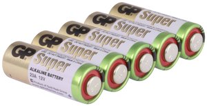 Bateria 23 A GP Batteries, 12 V, 38 mAh, alkaliczno-manganowe, 5 szt.