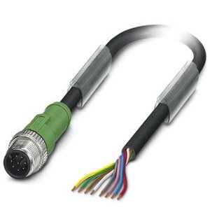 Kabel do czujników/elementów wykonawczych Phoenix Contact SAC-8P-M12MS/ 1,5-PUR 1522493, kabel, otwarte końcówki, 1 szt.