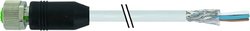 Złącze niekonfekcjonowane czujnika/aktuatora Murr Elektronik 7000-17121-2911500, piny: 8, 15.00 m, 1 szt.