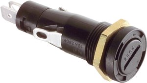 Uchwyt bezpiecznika Arcolectric (Bulgin Ltd.) T0347RAAAA, 250 V/AC, 16 A, 1 szt.