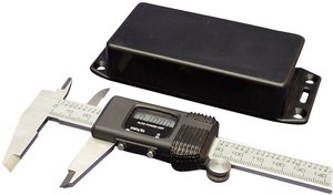 Obudowa uniwersalna Hammond Electronics, ABS, szary błyszczący, IP54, (D x S x W) 120 x 80 x 59 mm, 1 szt.